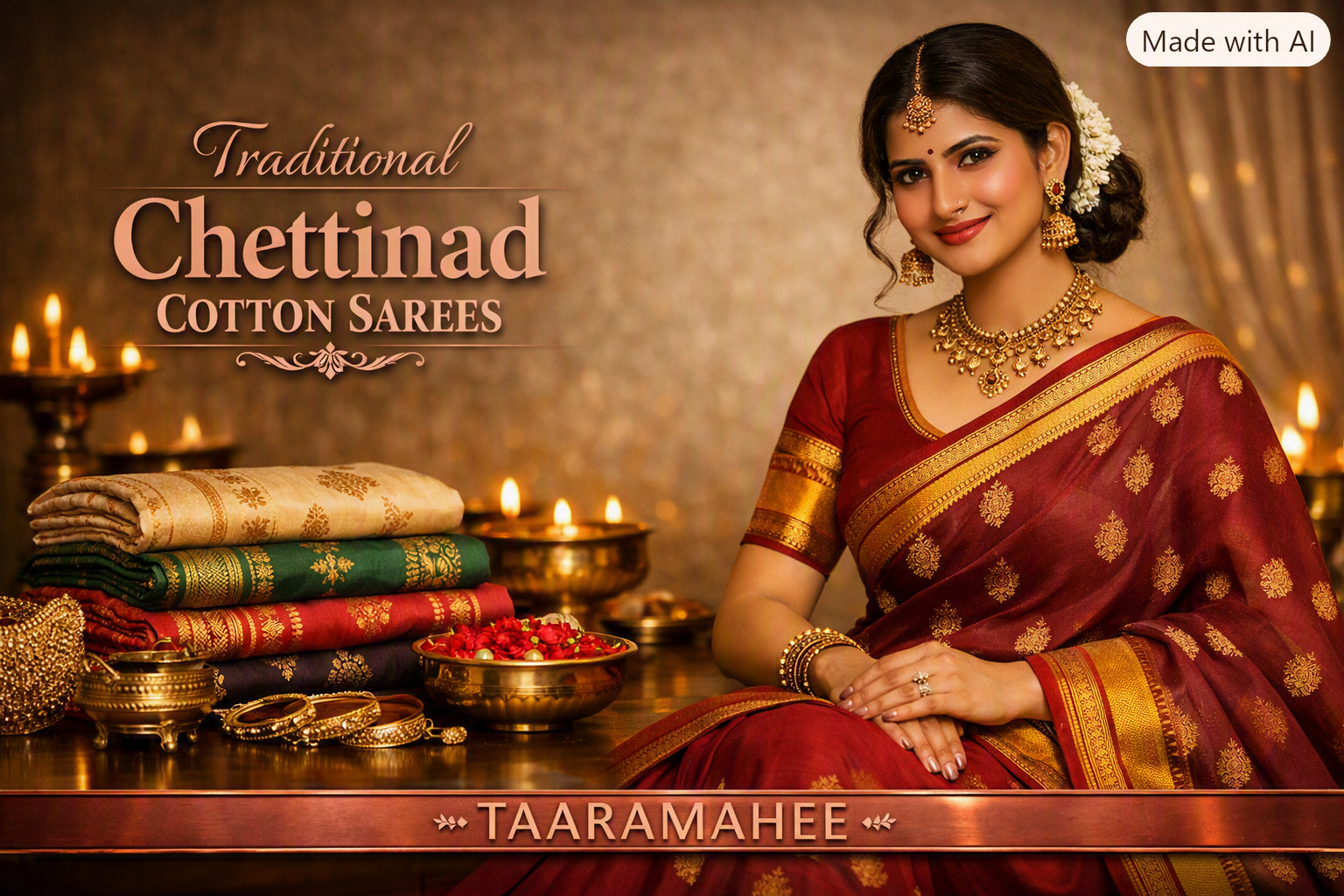 South Cotton Saree (Chettinad/Kanchi)