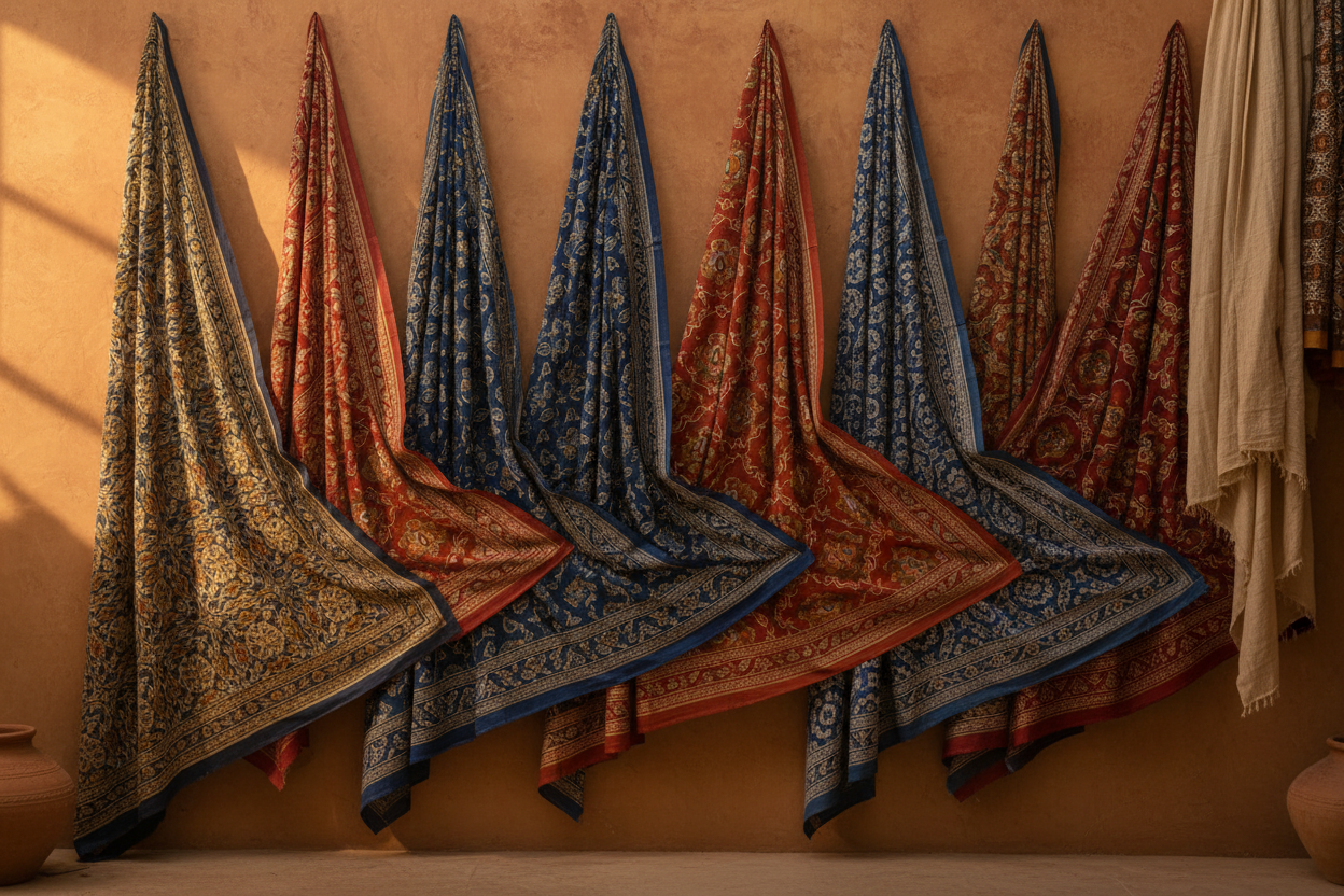 Full Suits - Cotton Kalamkari