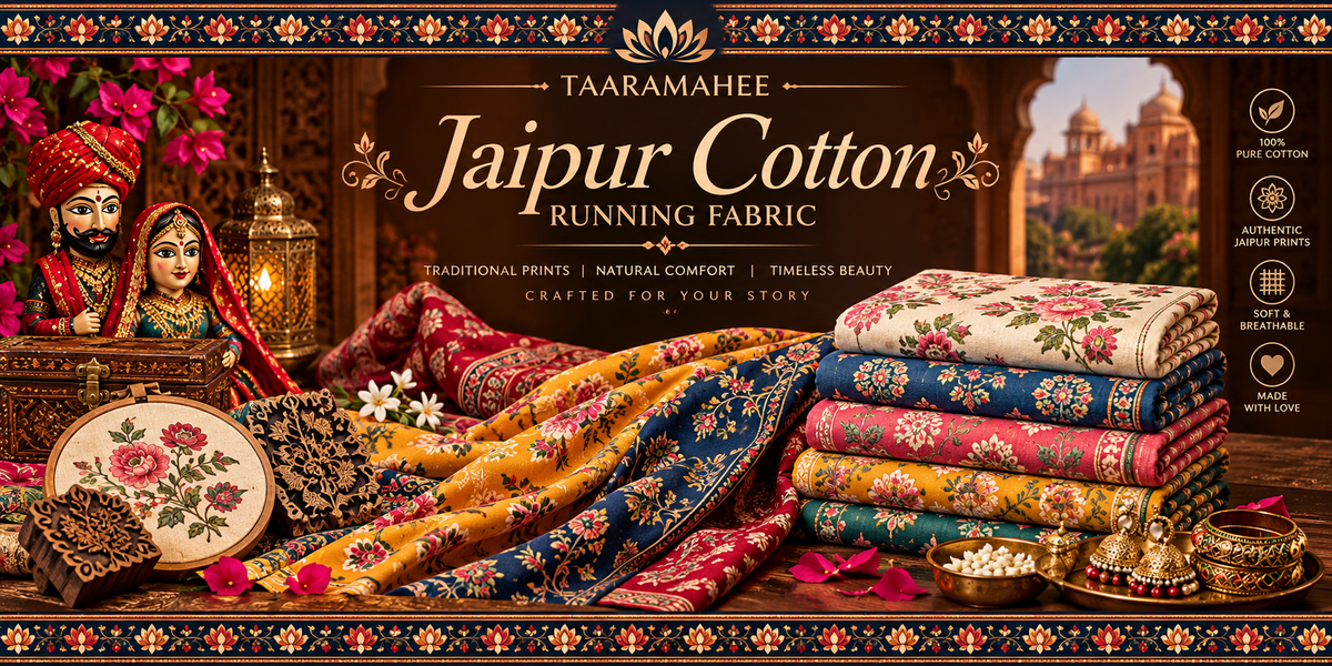 Jaipur Cotton Running Fabric