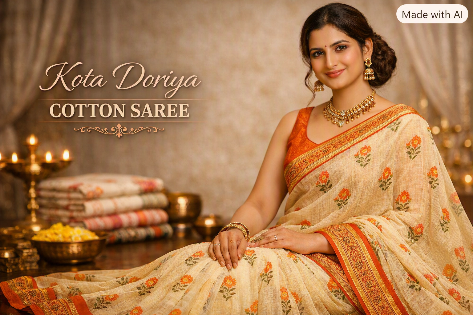 Kota Doriya Cotton Sarees