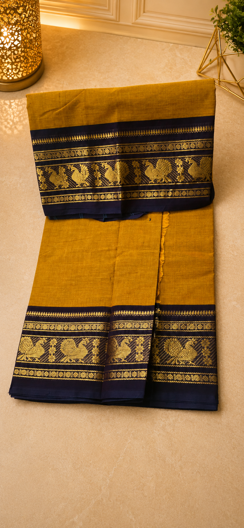 South Cotton Saree (Chettinad/Kanchi) – Timeless Elegance of Tamil Nadu ✨