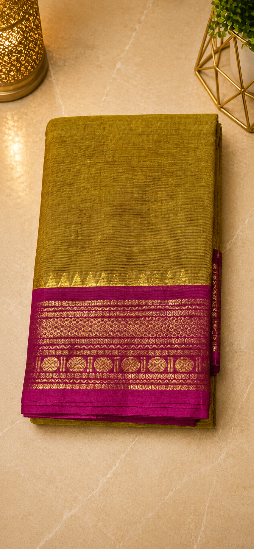 South Cotton Saree (Chettinad/Kanchi) – Timeless Elegance of Tamil Nadu ✨