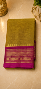 South Cotton Saree (Chettinad/Kanchi) – Timeless Elegance of Tamil Nadu ✨