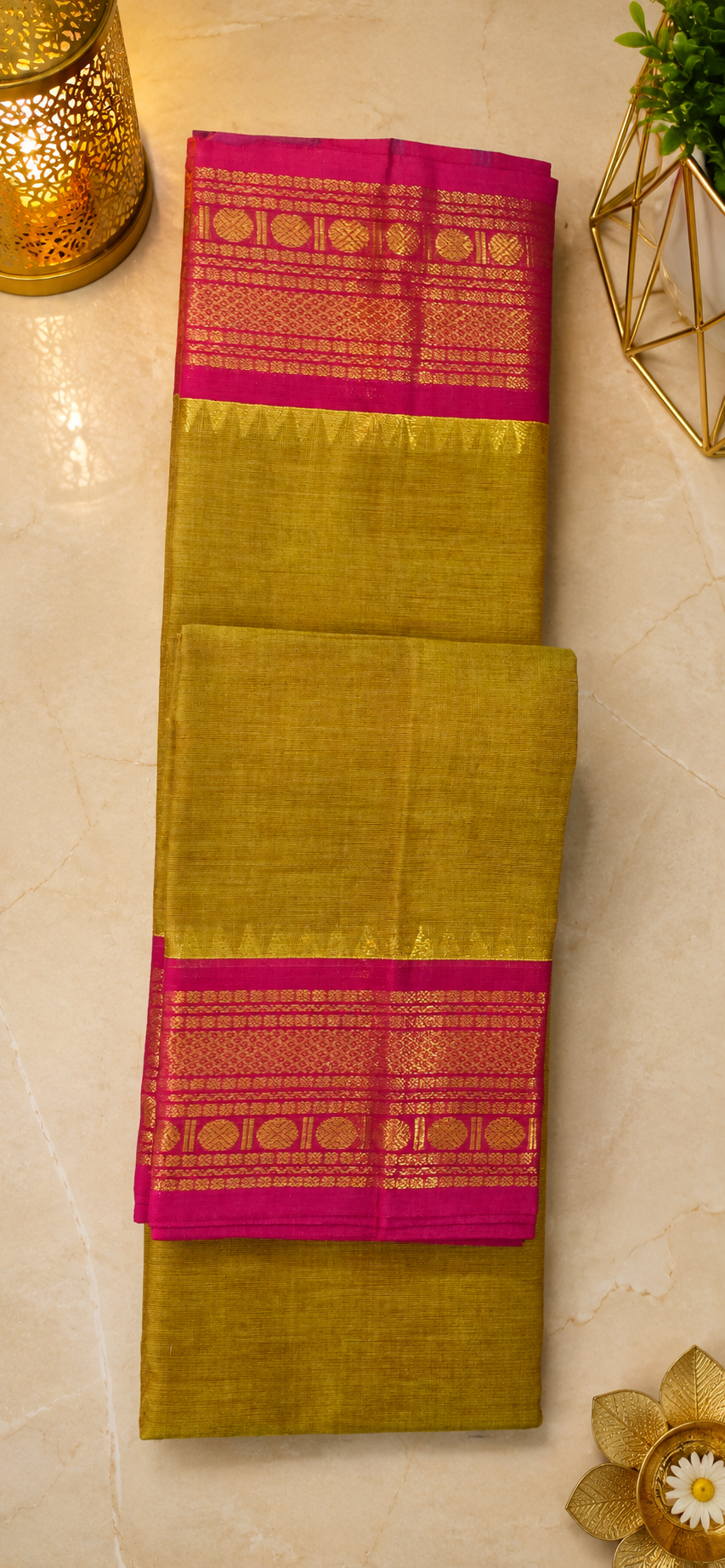 South Cotton Saree (Chettinad/Kanchi) – Timeless Elegance of Tamil Nadu ✨