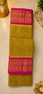 South Cotton Saree (Chettinad/Kanchi) – Timeless Elegance of Tamil Nadu ✨