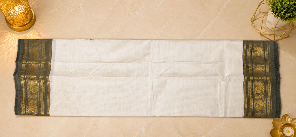 South Cotton Saree (Chettinad/Kanchi) – Timeless Elegance of Tamil Nadu ✨