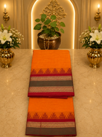 South Cotton Saree (Chettinad/Kanchi) – Timeless Elegance of Tamil Nadu ✨