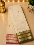 South Cotton Saree (Chettinad/Kanchi) – Timeless Elegance of Tamil Nadu ✨