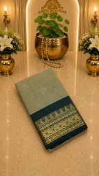 South Cotton Saree (Chettinad/Kanchi) – Timeless Elegance of Tamil Nadu ✨
