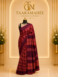 Hand Block Printed Mul Cotton Saree