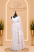 Hand Block Printed Mul Cotton Saree