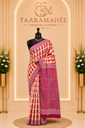 Hand Block Printed Mul Cotton Saree