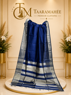 Premium Half Cotton Half Silk Saree with Resham Weaving