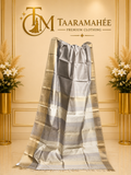 Premium Half Cotton Half Silk Saree with Resham Weaving