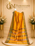 Premium Half Cotton Half Silk Saree with Resham Weaving