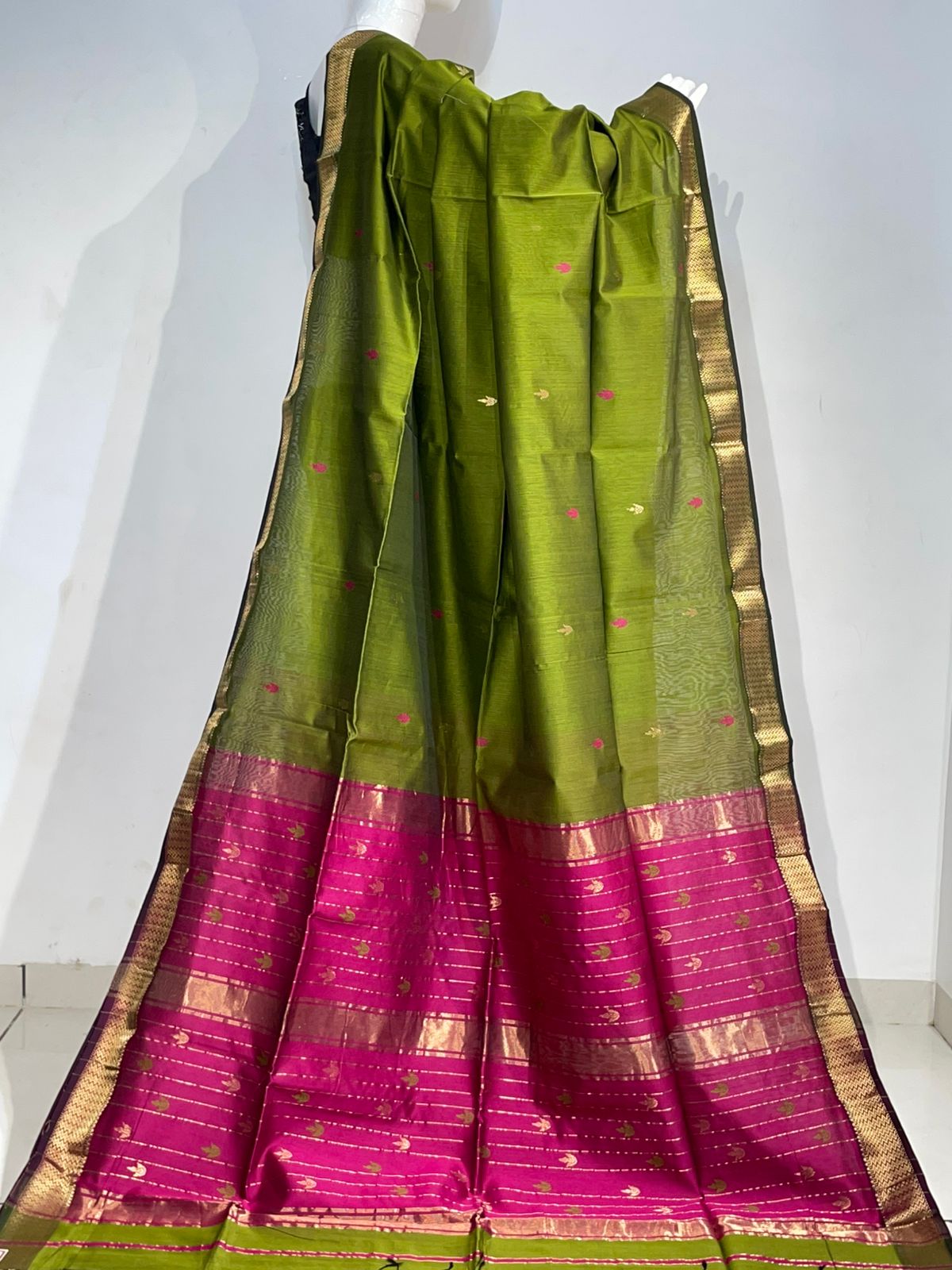 HalfCottonHalfSilkZari15