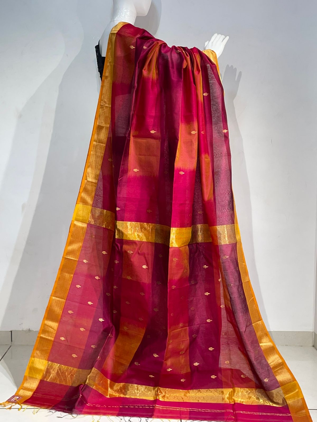 HalfCottonHalfSilkZari9