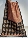Half Cotton Half Silk Zari Piping