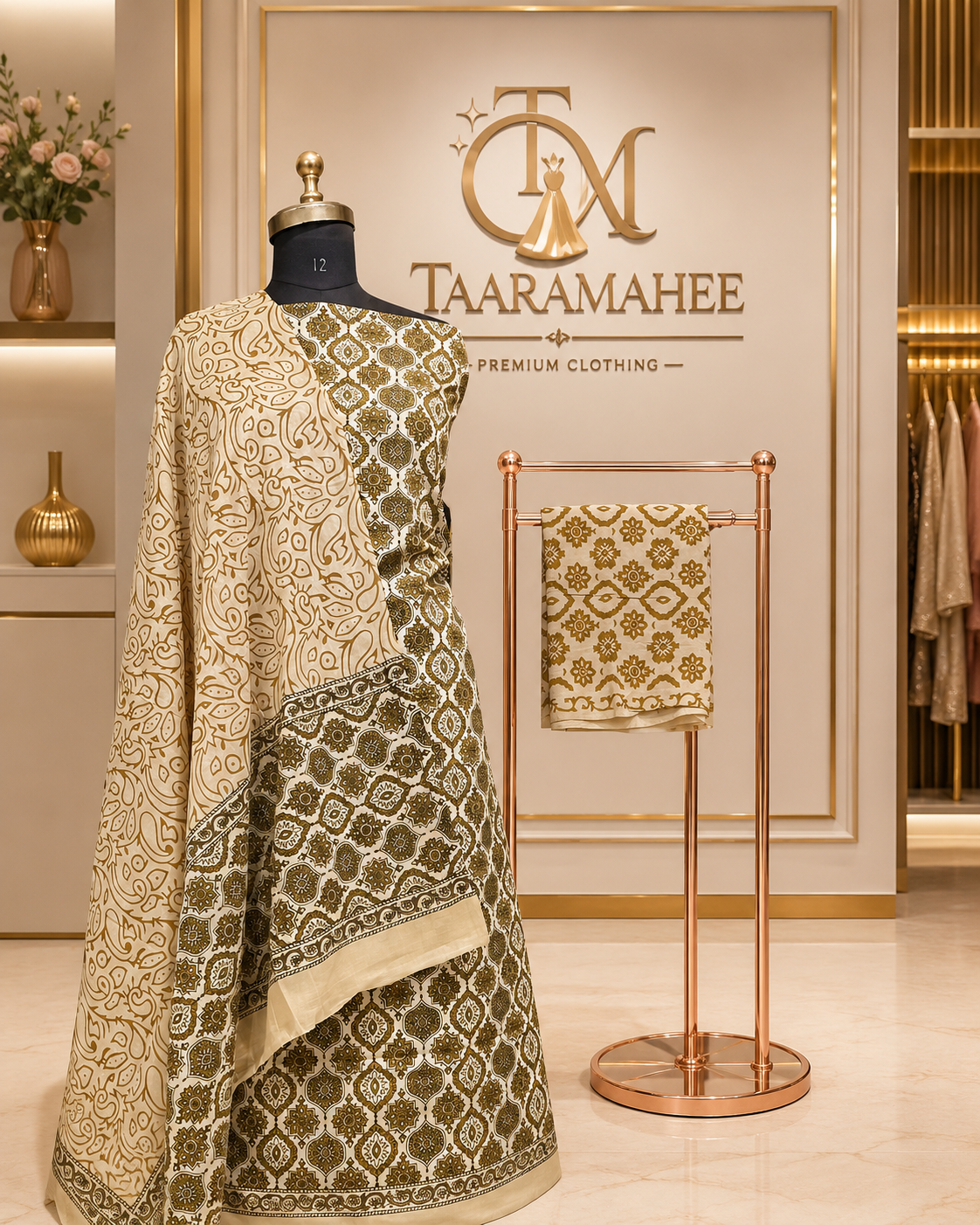 Pure Cotton Kalamkari Dress Material