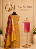 Soft Silk Patola Print Dress Material