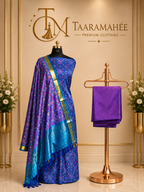 Soft Silk Patola Print Dress Material