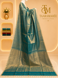 Maheshwari pure tissue with Line boarder designer saree with blouse