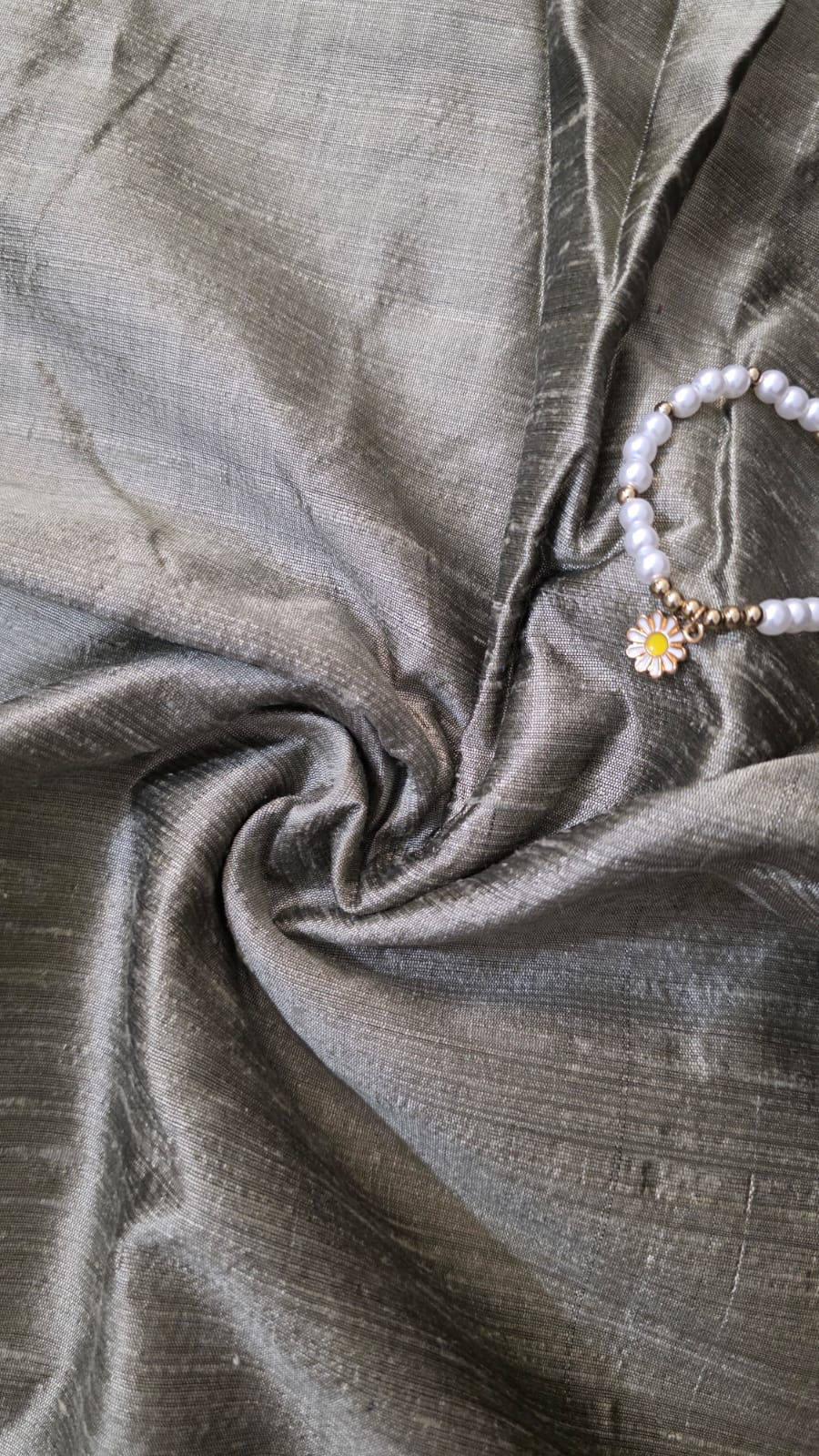 Premium Pure Raw Silk Running Fabric