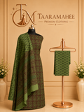 Pure Cotton Bagh Print Dress Material