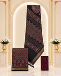 Hand block-printed Maheshwari silk-cotton suits