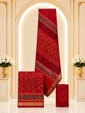 Hand block-printed Maheshwari silk-cotton suits