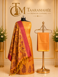 Soft Silk Patola Print Dress Material