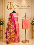 Soft Silk Patola Print Dress Material