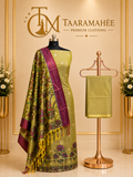 Soft Silk Patola Print Dress Material