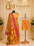 Soft Silk Patola Print Dress Material