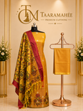 Soft Silk Patola Print Dress Material