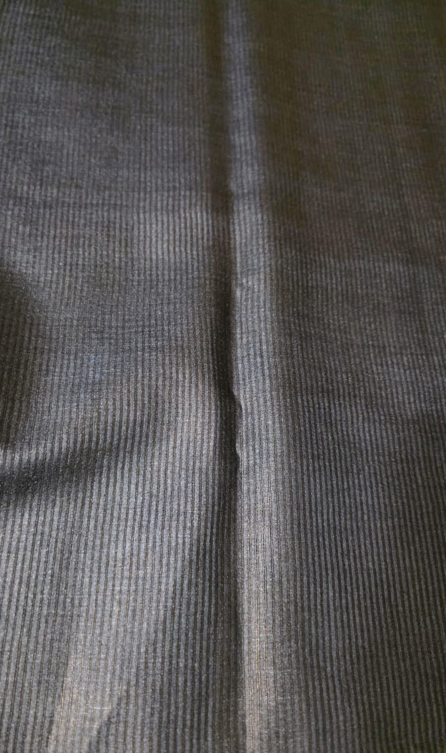 Premium Ribbed Pure Tussar Silk Running Material