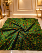 Ajrakh Hand Block Printed Modal Silk Running Fabric
