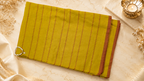Premium Handloom Pure Cotton with Thread-Woven Butta