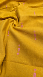Premium Handloom Pure Cotton with Thread-Woven Butta