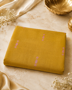 Premium Handloom Pure Cotton with Thread-Woven Butta