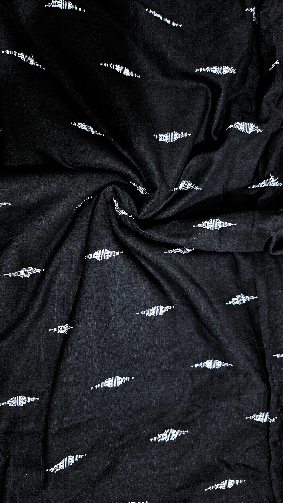 Premium Handloom Pure Cotton with Thread-Woven Butta